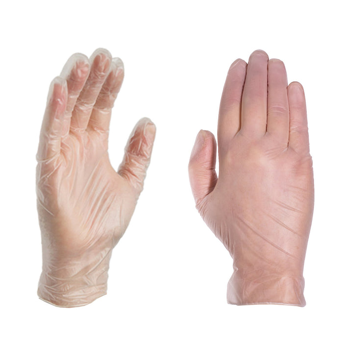 AMMEX Professional 3 mil Clear Vinyl Disposable Medical Gloves - VPF